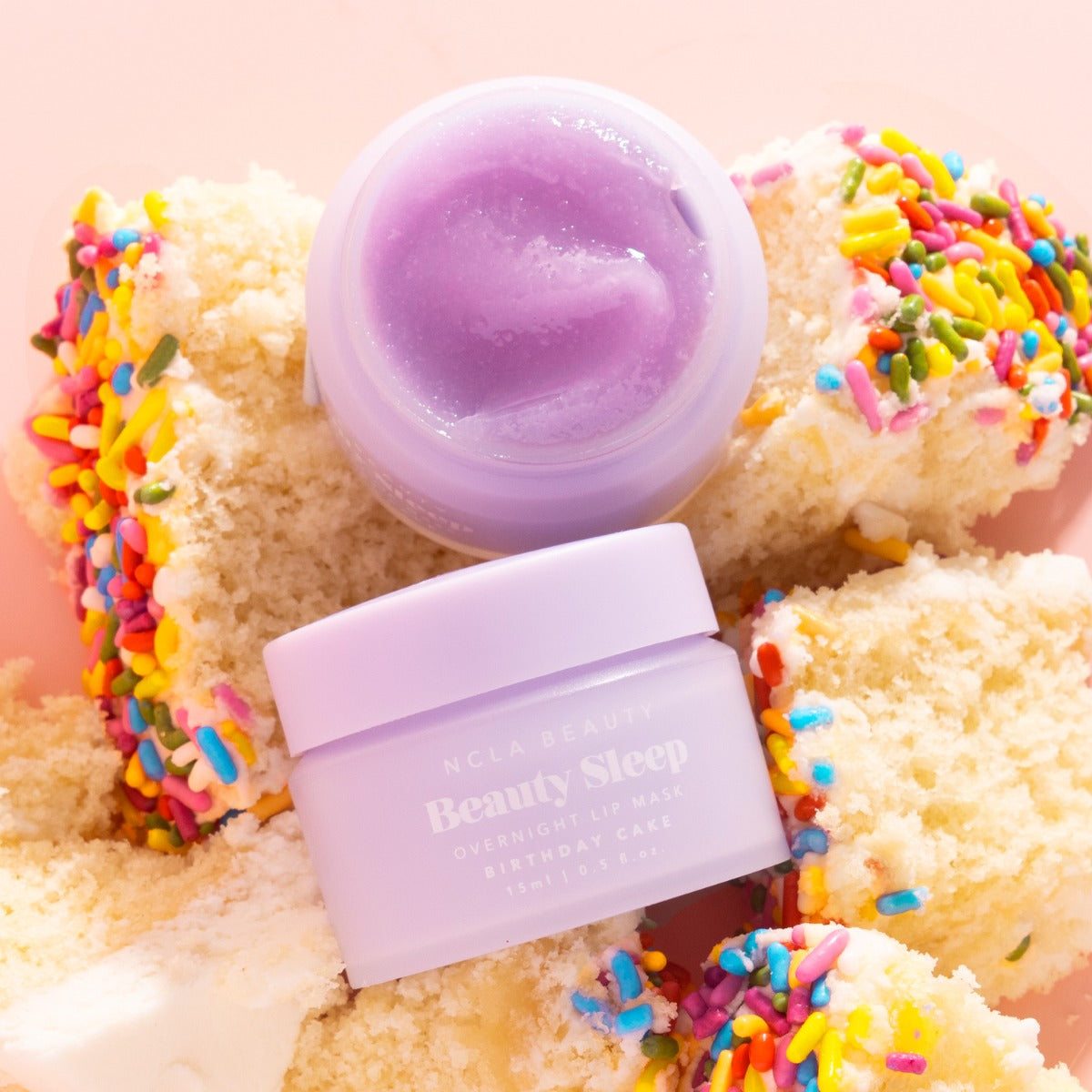 NCLA Beauty Beauty Sleep Birthday Cake Lip Mask  15ml