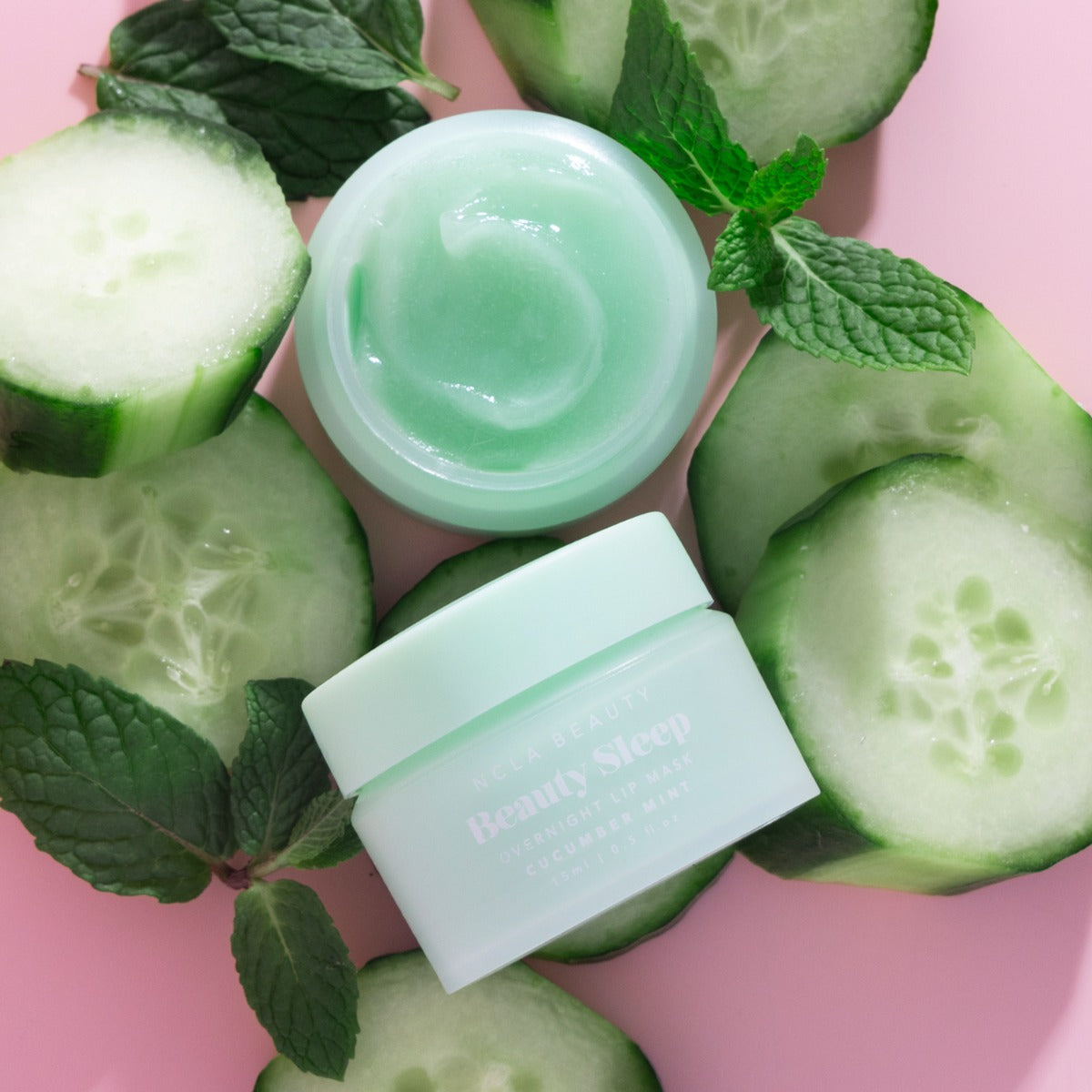 NCLA Beauty Beauty Sleep Cucumber Mint Lip Mask 15ml