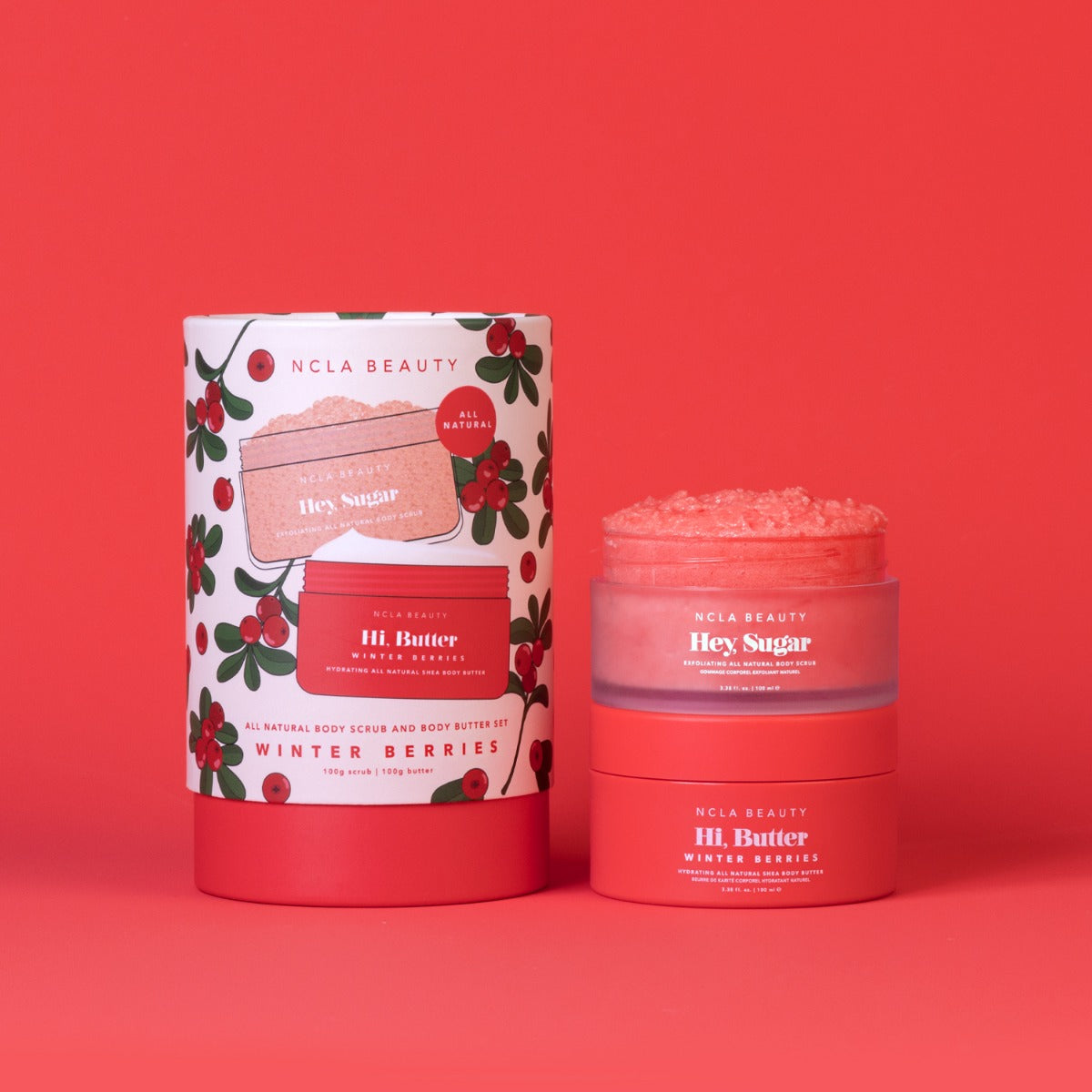 NCLA Beauty Winter Berries Body Care Set