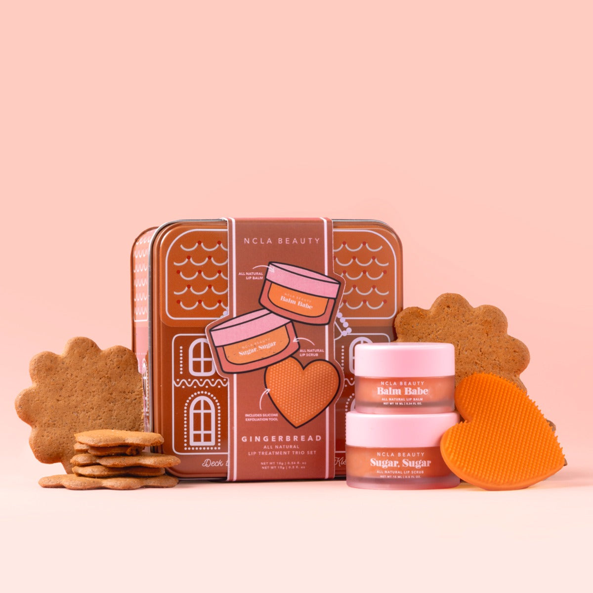 NCLA Beauty Gingerbread Lip Treatment Set
