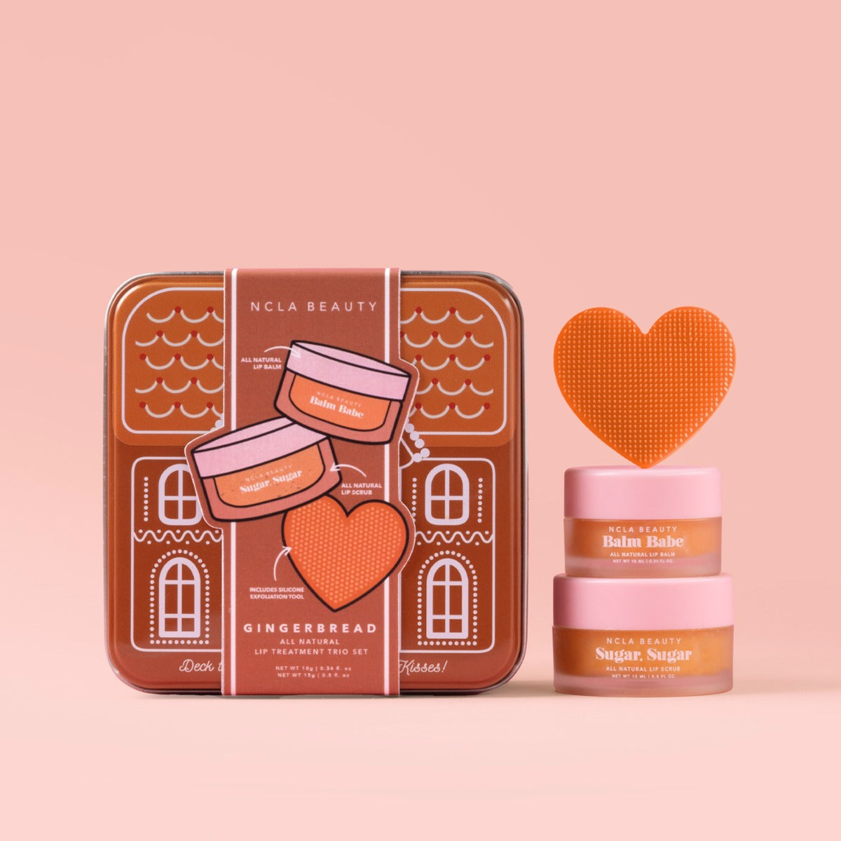NCLA Beauty Gingerbread Lip Treatment Set