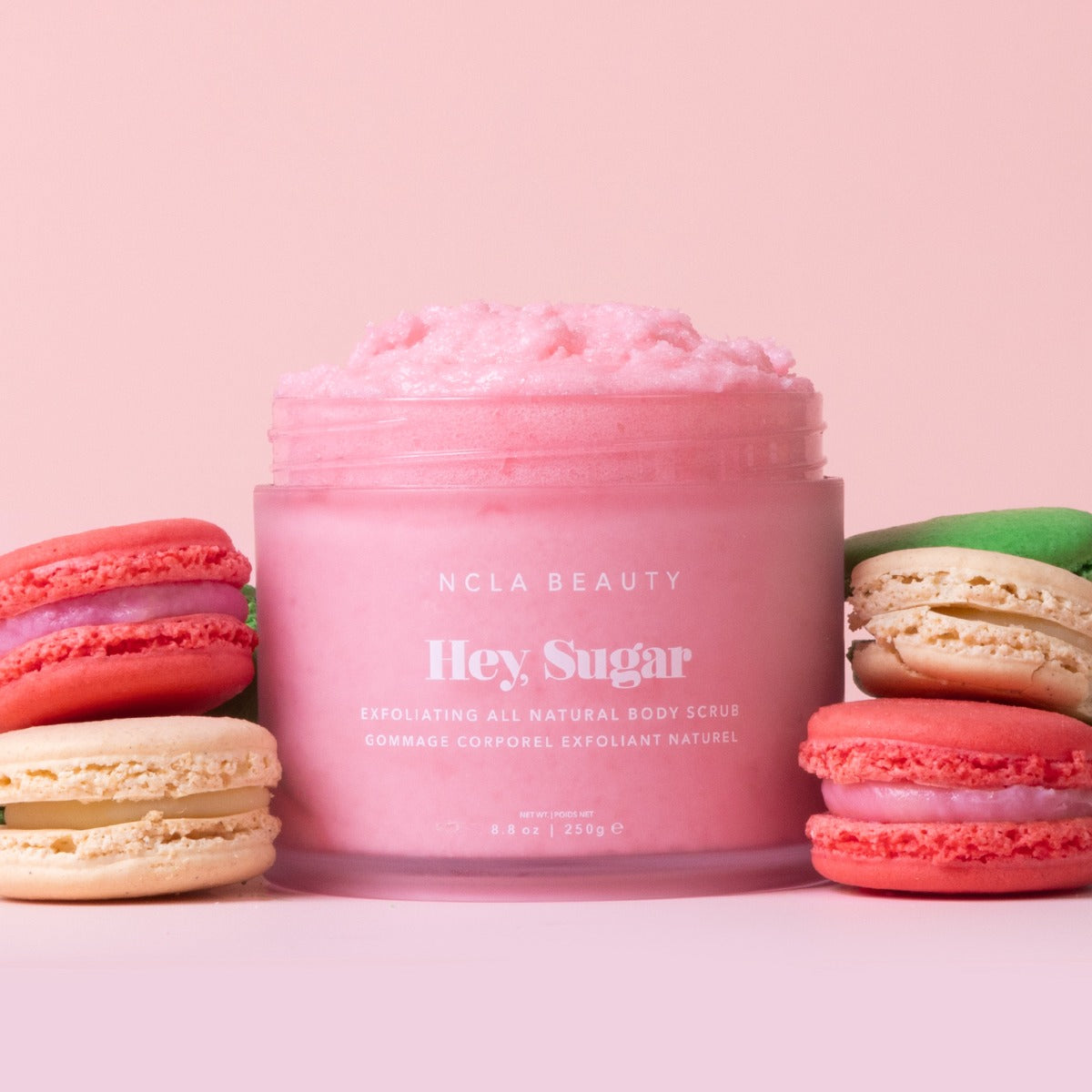 NCLA Beauty Hey Sugar Holiday Macaron Body Scrub