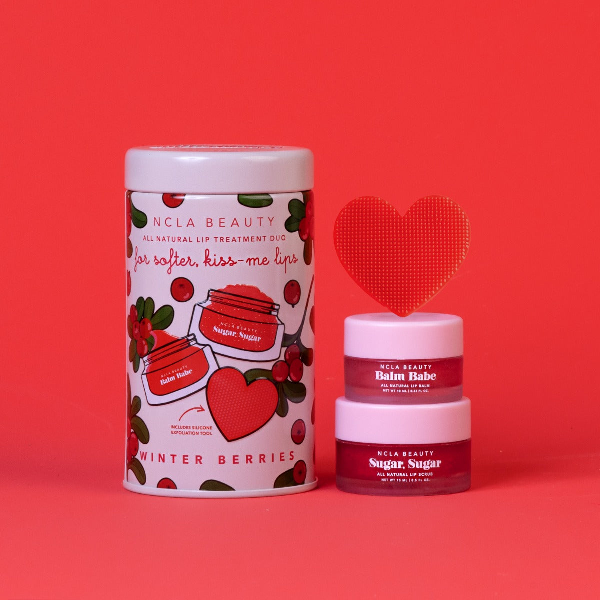 NCLA Beauty Winter Berries Lip Treatment Set