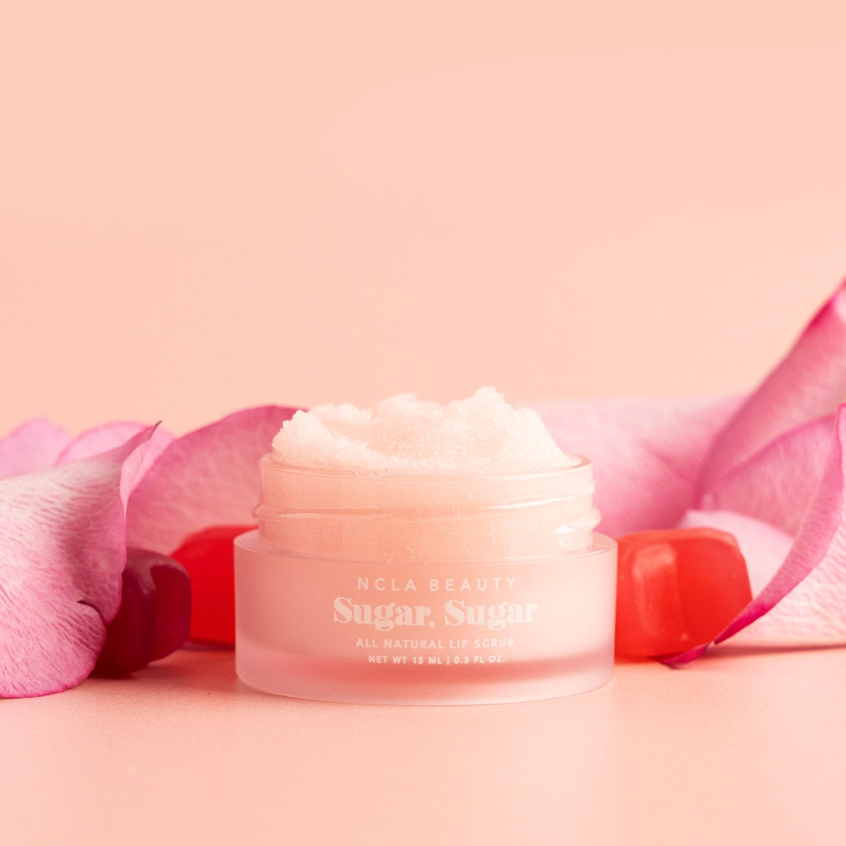 NCLA Beauty Sugar Sugar Candy Roses Lip Scrub 15ml