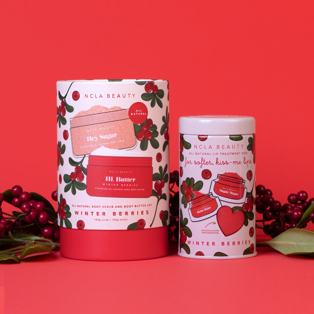 NCLA Beauty Winter Berries Lip Treatment Set