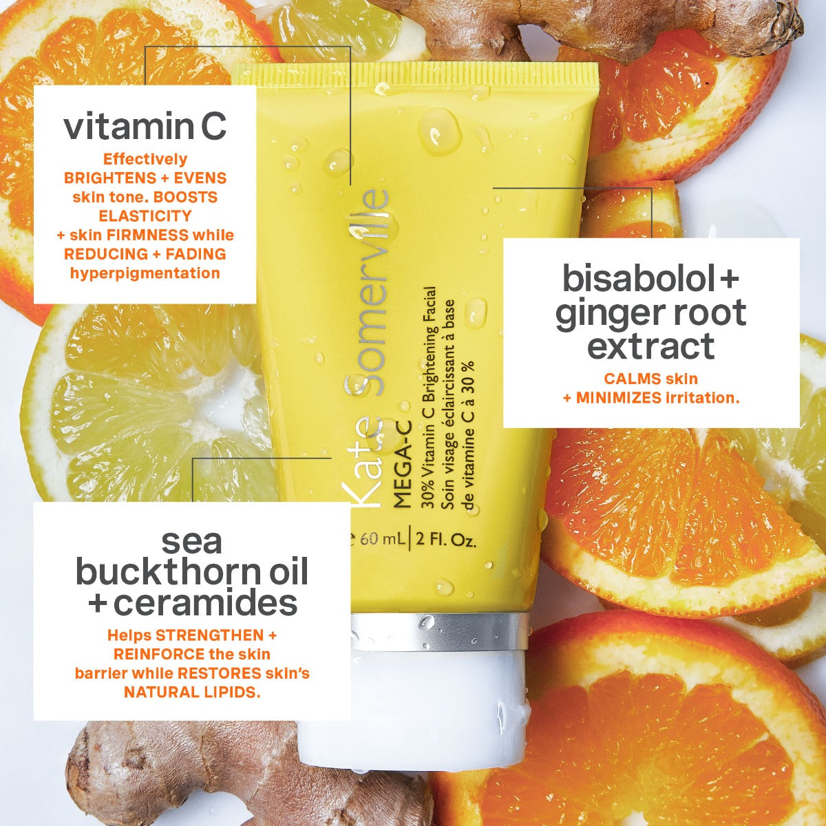 Kate Somerville Mega C 30% Vitamin C Brightening Facial 60ml
