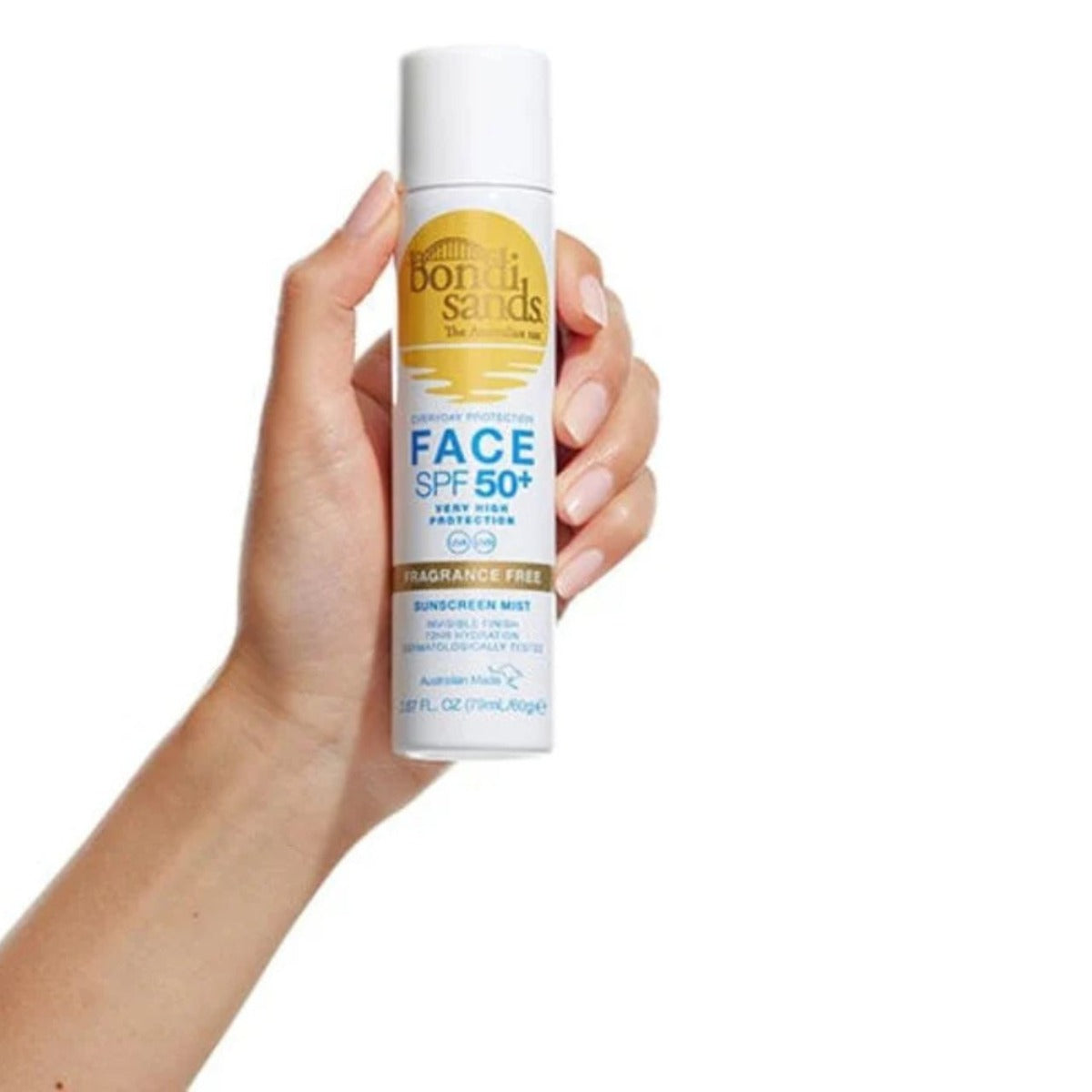 Bondi Sands Face Mist SPF50+ Fragrance Free 60g