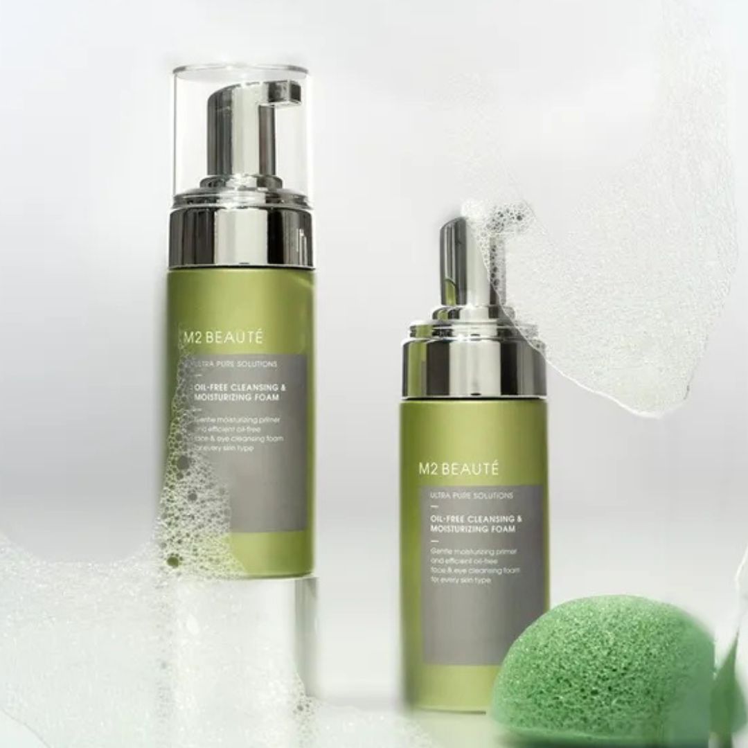 M2 BEAUTÉ Oil-free Cleansing & Moisturizing Foam