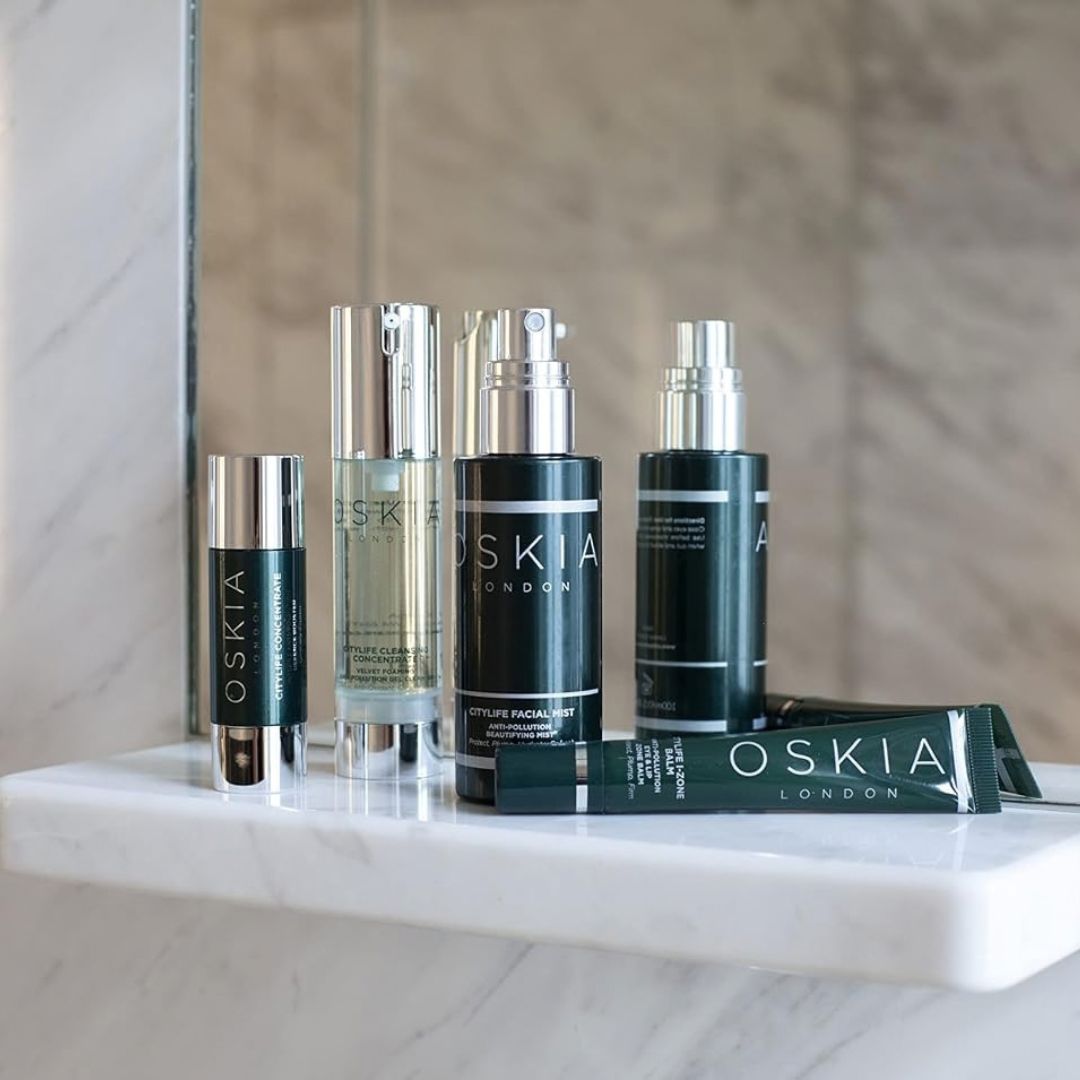 OSKIA Citylife I-Zone Eye & Lip Balm – Anti-Pollution Balm with Peptides, Vitamin C & Hyaluronic Acid
