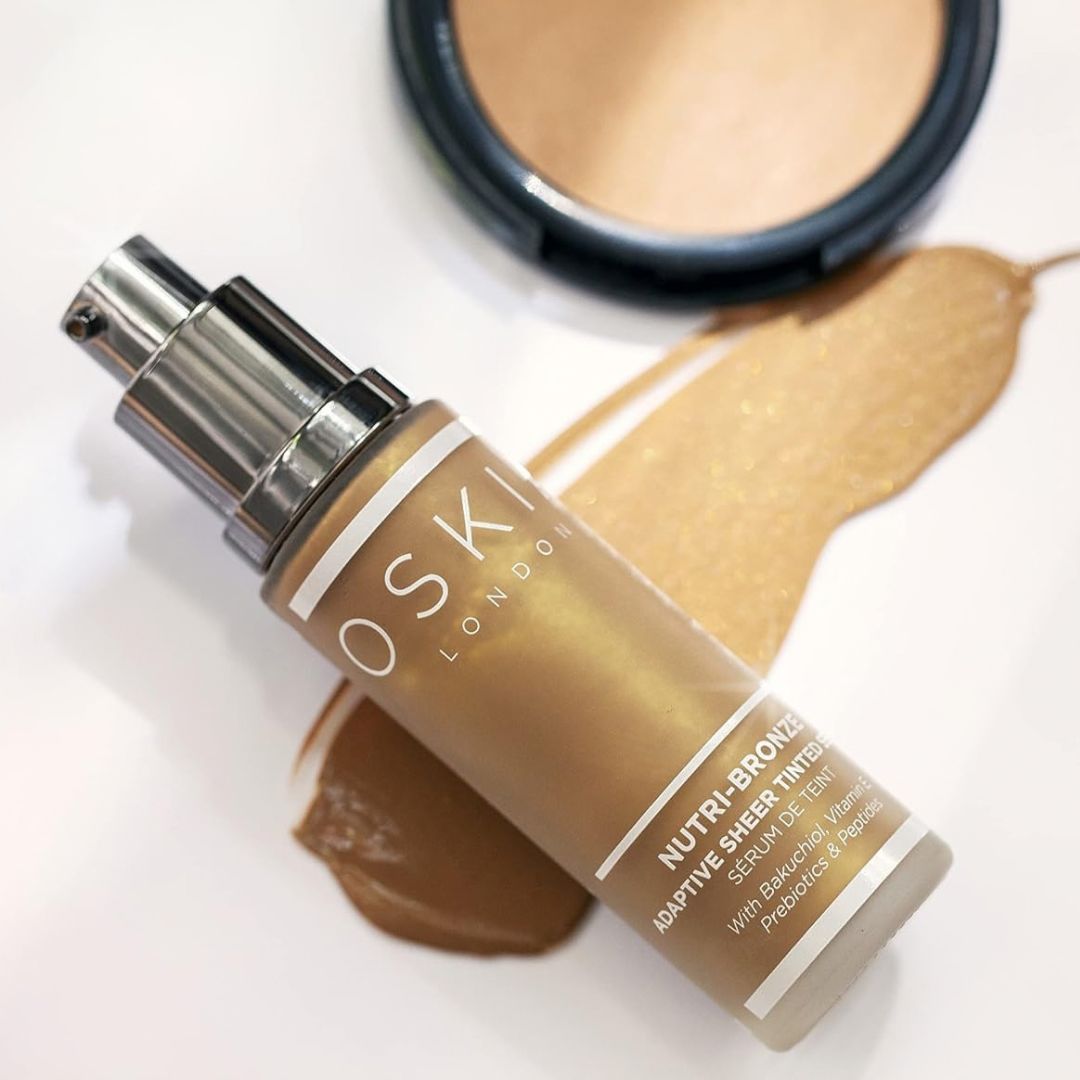 OSKIA Nutri-Bronze Tinted Serum – Tinted Face Serum with Vitamins & Hyaluronic Acid