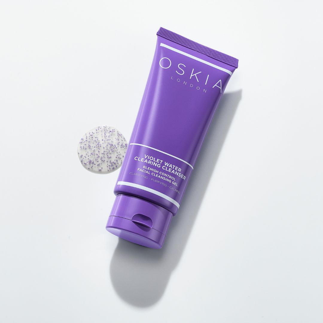 Violet Water Clearing Cleanser Blemish Control Facial Cleansing Gel 100ml