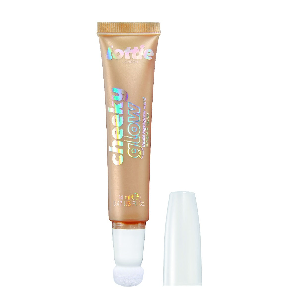 Lottie London Cheeky Glow Highlighting Wand - Champagne Drip