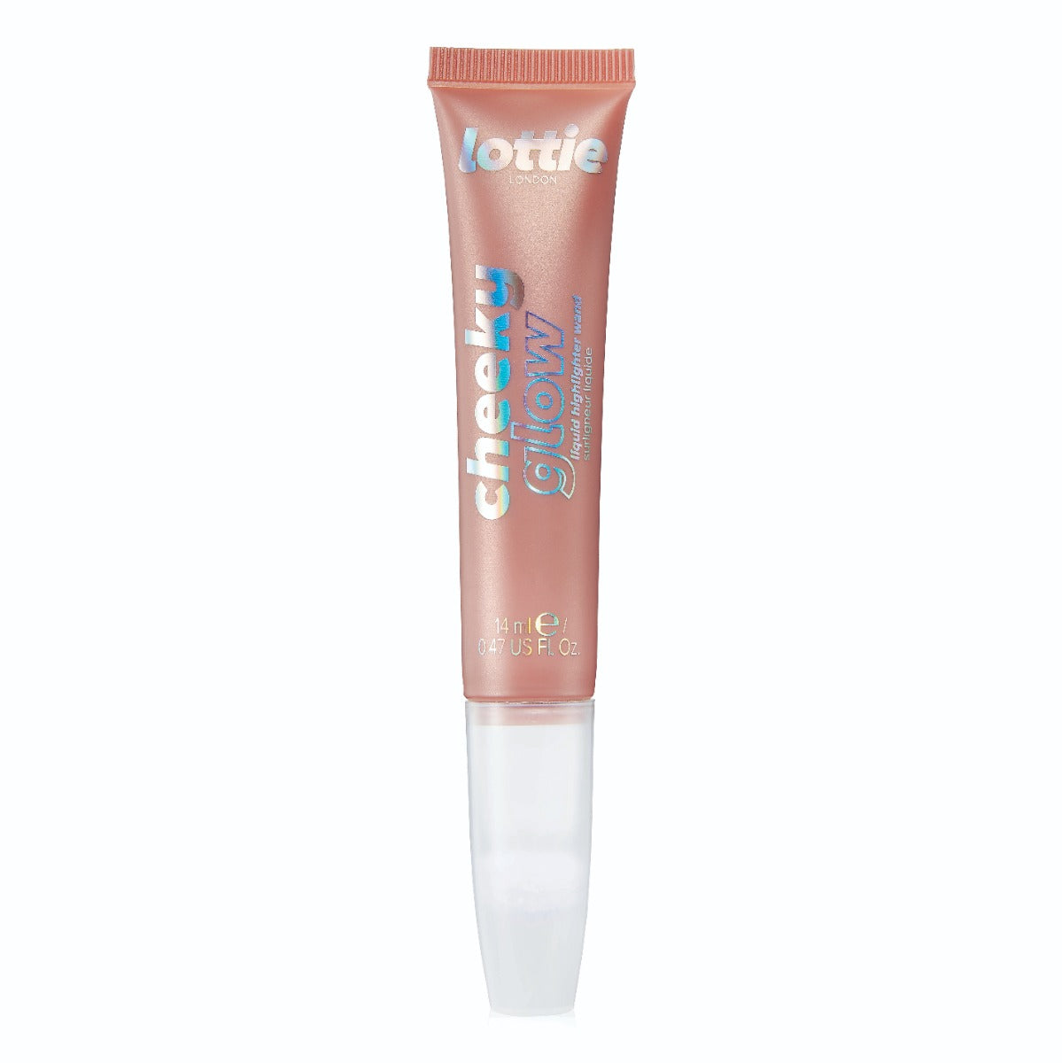 Lottie London Cheeky Glow Highlighting Wand - Peach Bellini