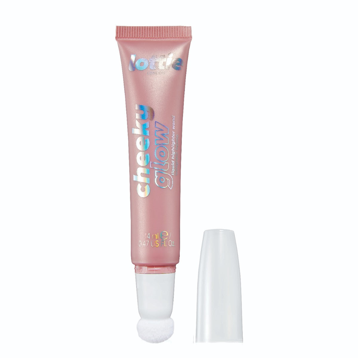 Lottie London Cheeky Glow Highlighting Wand - Rosé Bubbles