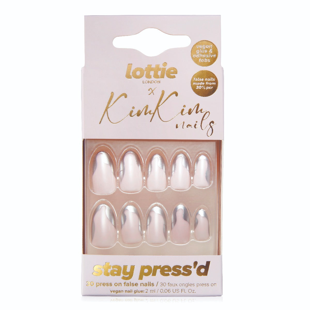 Lottie London X KIM KIM - Stay Press'd  Groovy Chrome