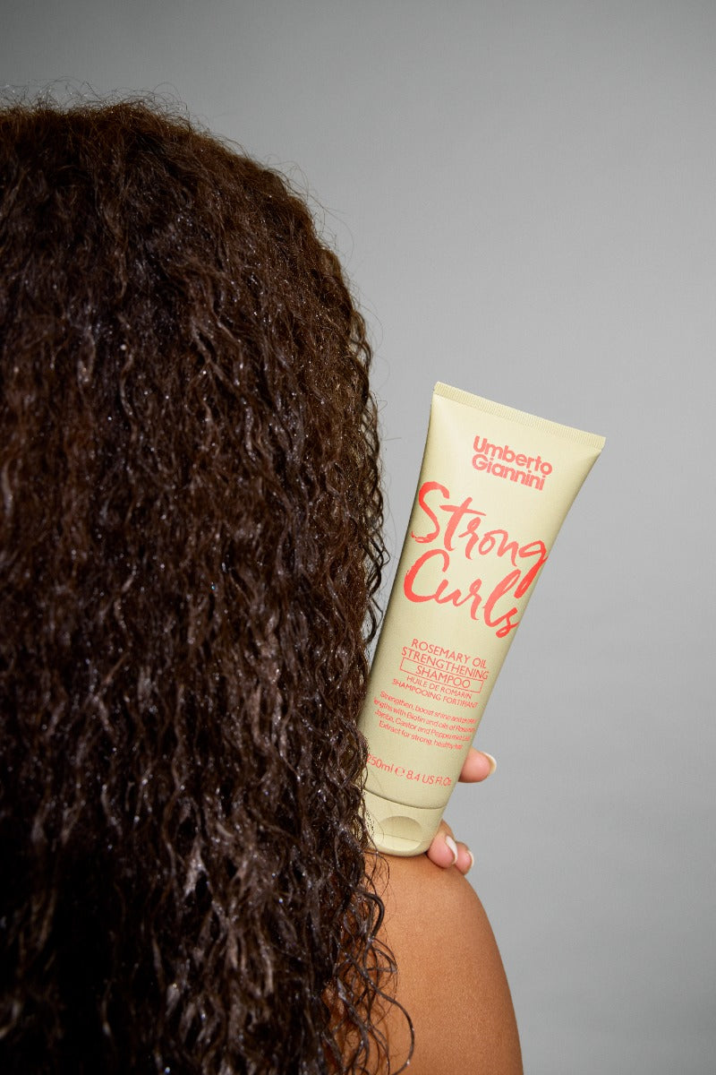 Umberto Giannini Strong Curls Rosemary Oil Shampoo 250ml