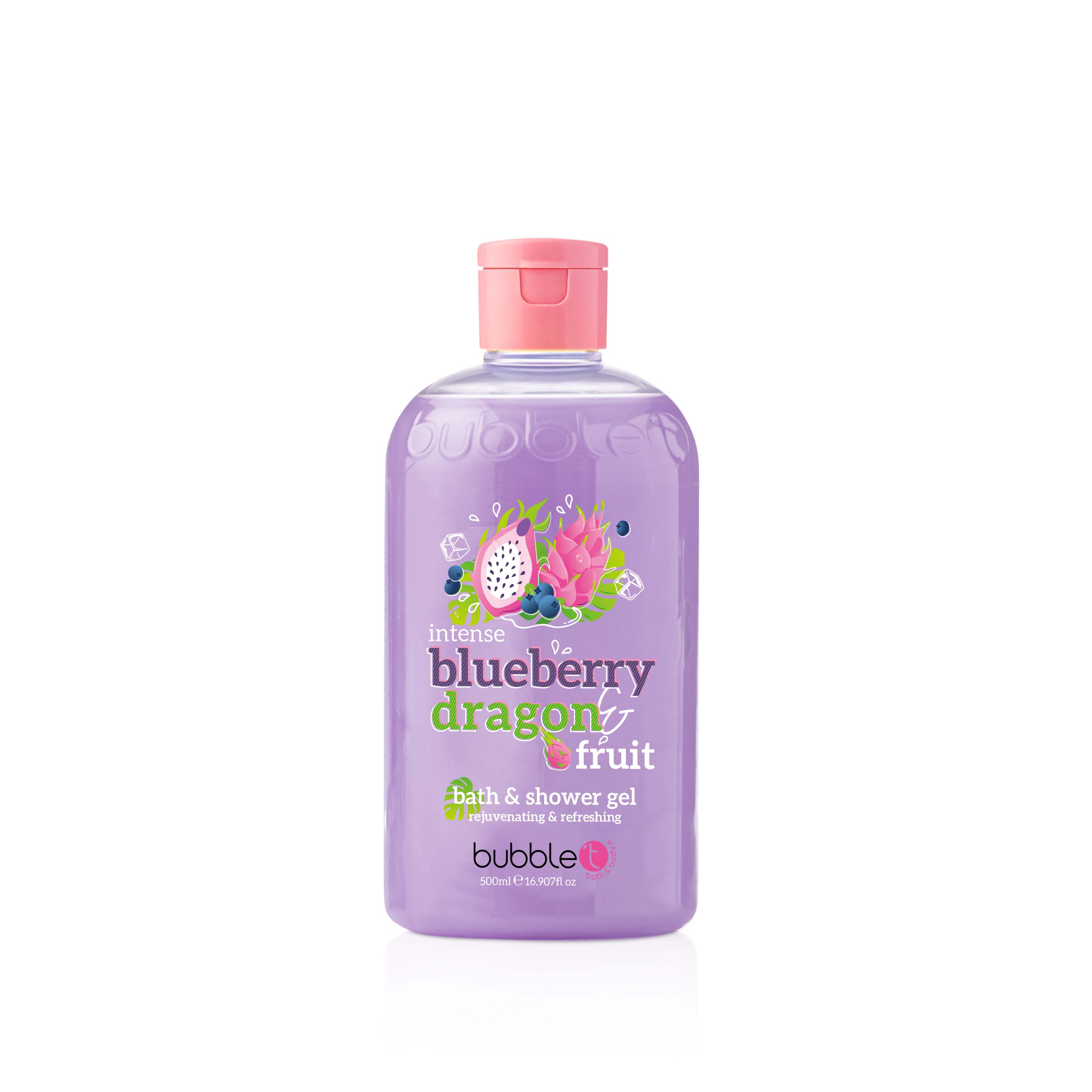 Bubble T Blueberry & Dragon Fruit Shower Gel