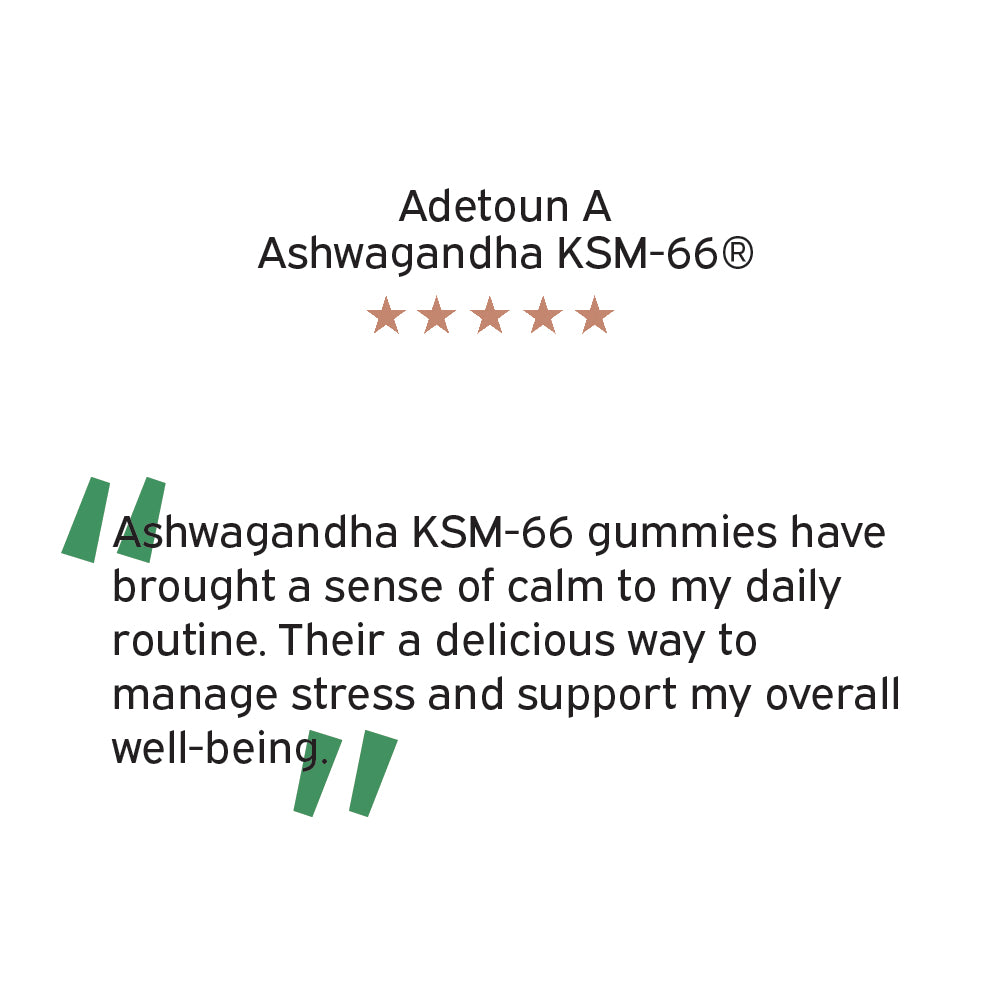 Nutriburst Ashwagandha KSM-66 - Tropical Fruits Flavor - 60 Gummies