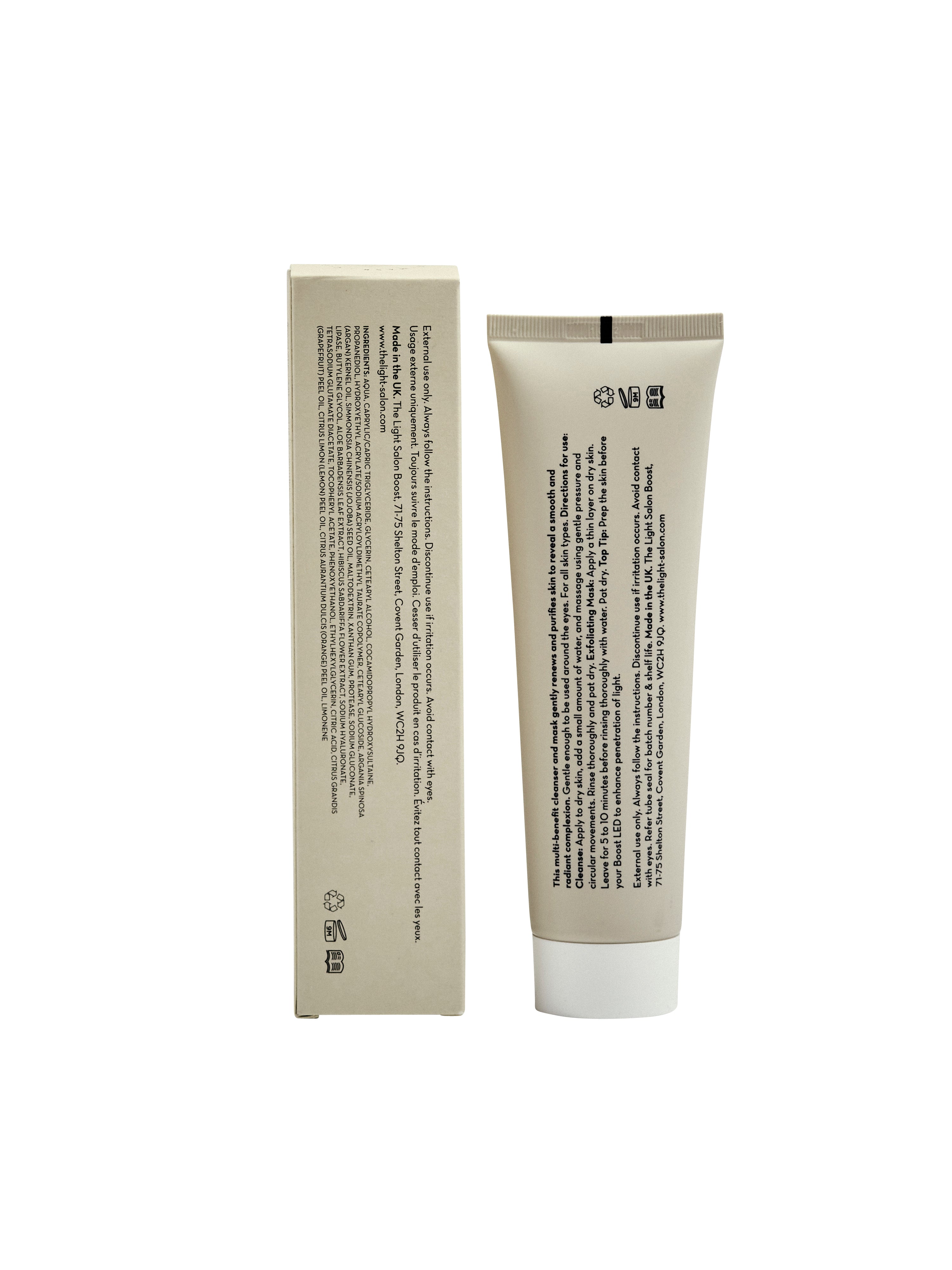 The Light Salon Enzymatic Cleanser and Mask 150ml