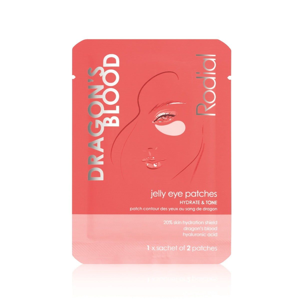 Rodial Dragon's Blood Jelly Eye Patch (Box of 4 Pairs)
