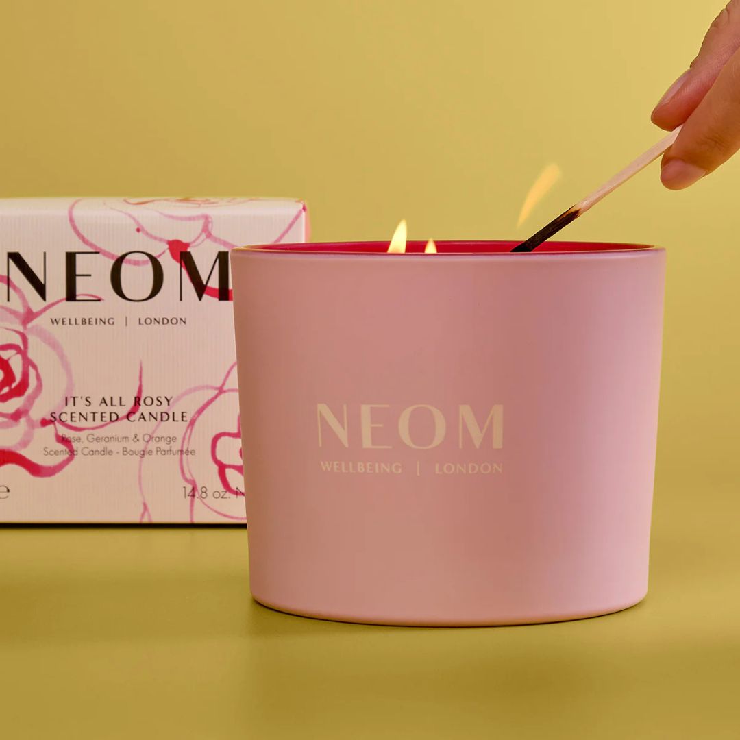 It’s All Rosy Scented Candle (3 Wick)