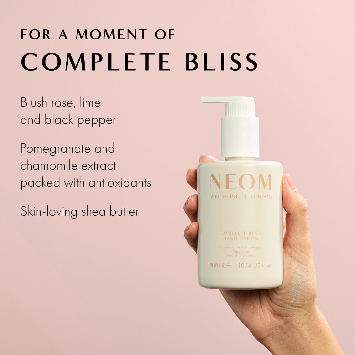 Neom Complete Bliss Hand Lotion 300ml