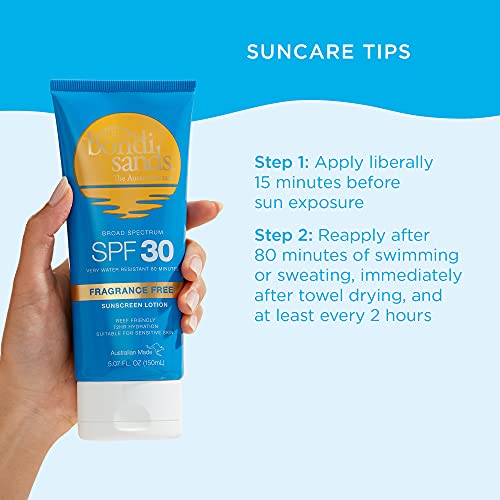 Bondi Sands Spf 30 Lotion Fragrance Free Suncreen Lotion 150Ml