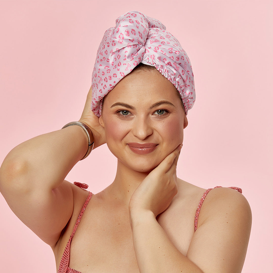 Glov Double Sided Hair Wrap Satin - Pink Panther
