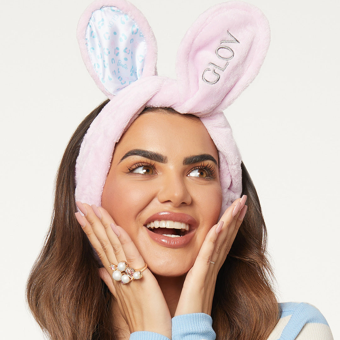 Glov Bunny Ears Headband -  Blue Panther