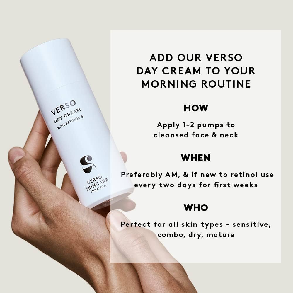 Verso Skincare Day Cream - Retinol 8 50 ML