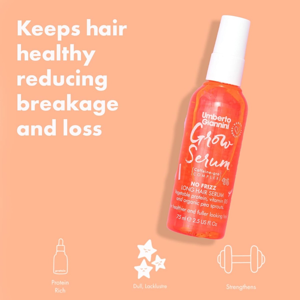 Umberto Giannini Grow Serum 75ml