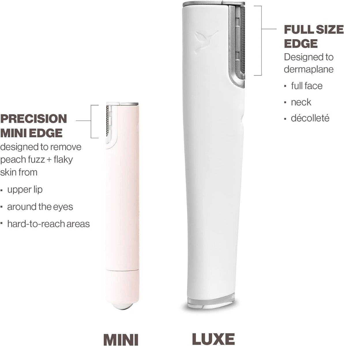 Dermaflash Mini Precision Fuzz Removal Device - Ballet Slipper Pink
