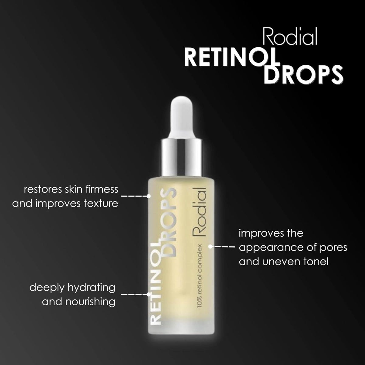 Rodial Retinol 10% Booster Drops 30ml