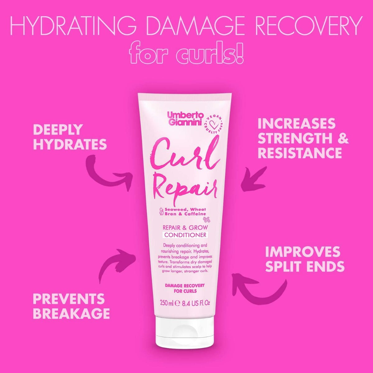 Umberto Giannini Curl Repair Conditioner 250ml