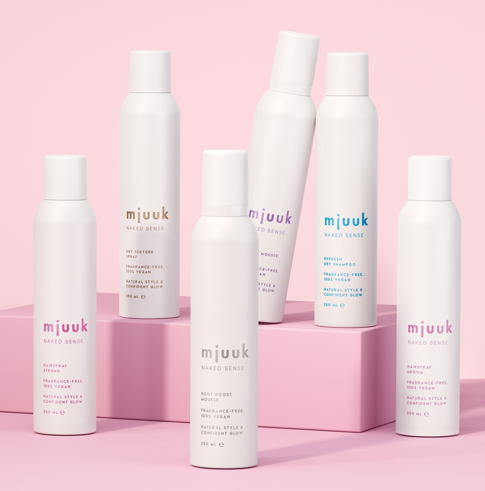 Mjuuk Naked Sense Volume Dry Shampoo 250ml