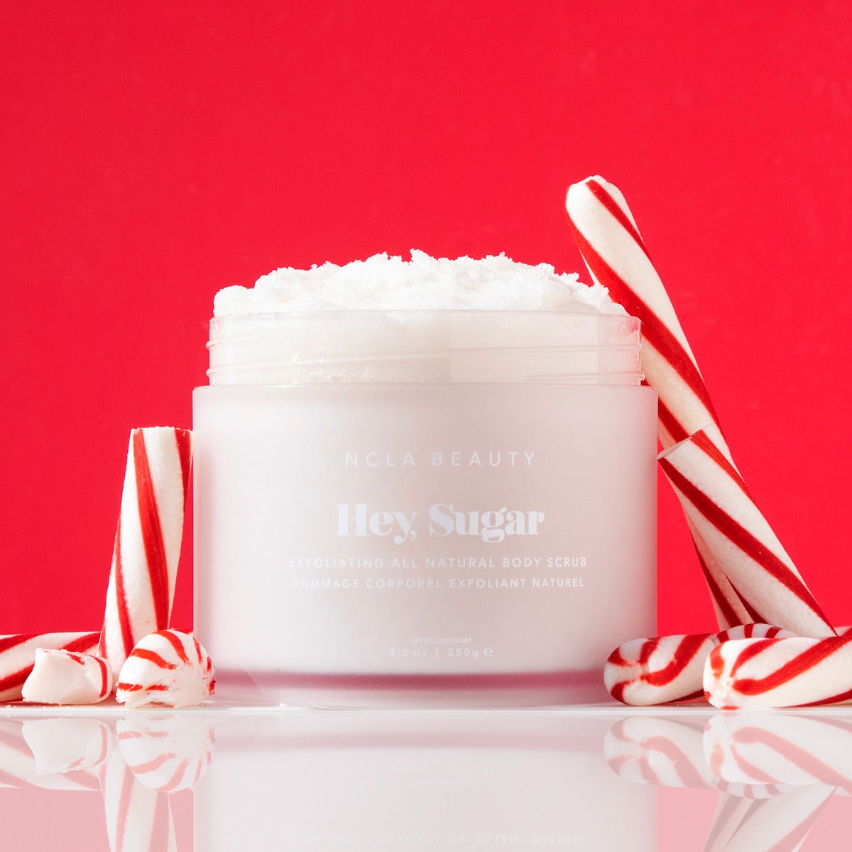 NCLA Beauty HEY, SUGAR PEPPERMINT MOCHA BODY SCRUB