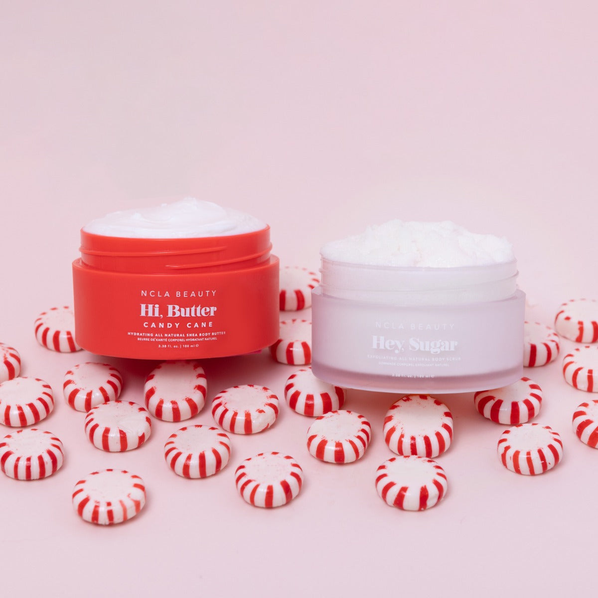 NCLA Beauty Candy Cane Body Care Set