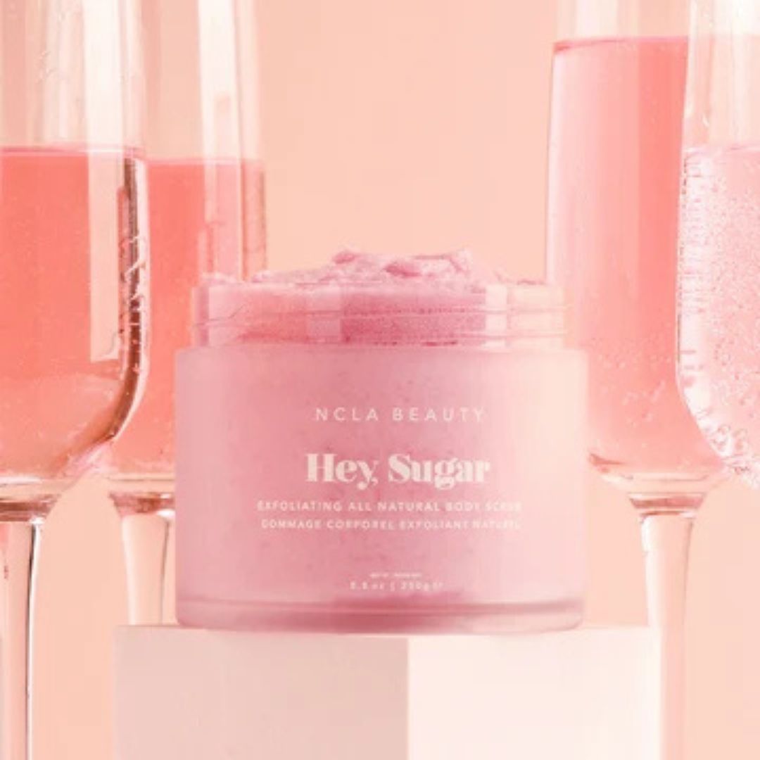 Hey Sugar Pink Champagne Body Scrub,