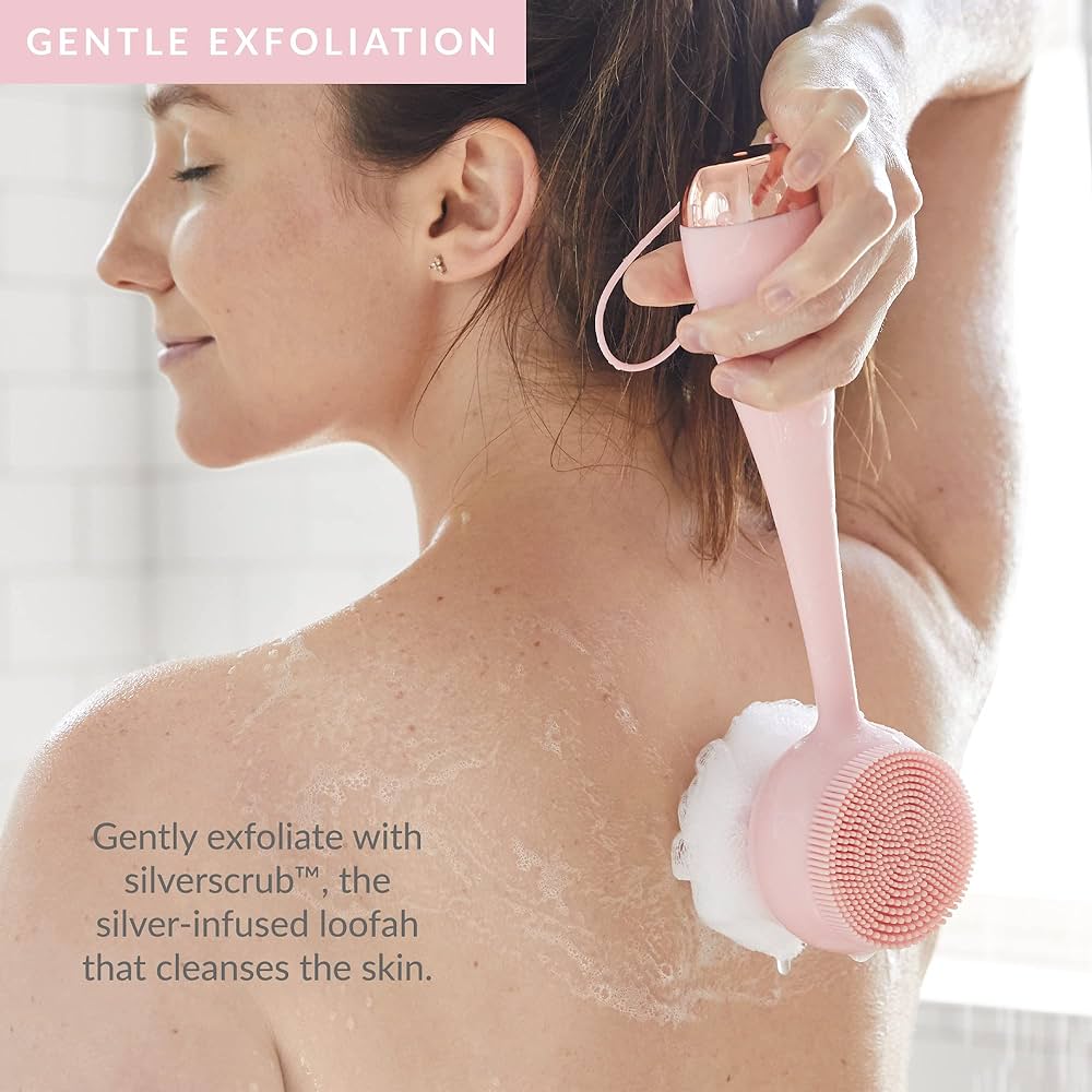 PMD Silver-Infused Loofah Attachment - Blush