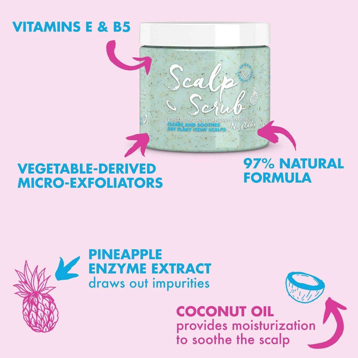 Umberto Giannini Scalp Scrub 200g
