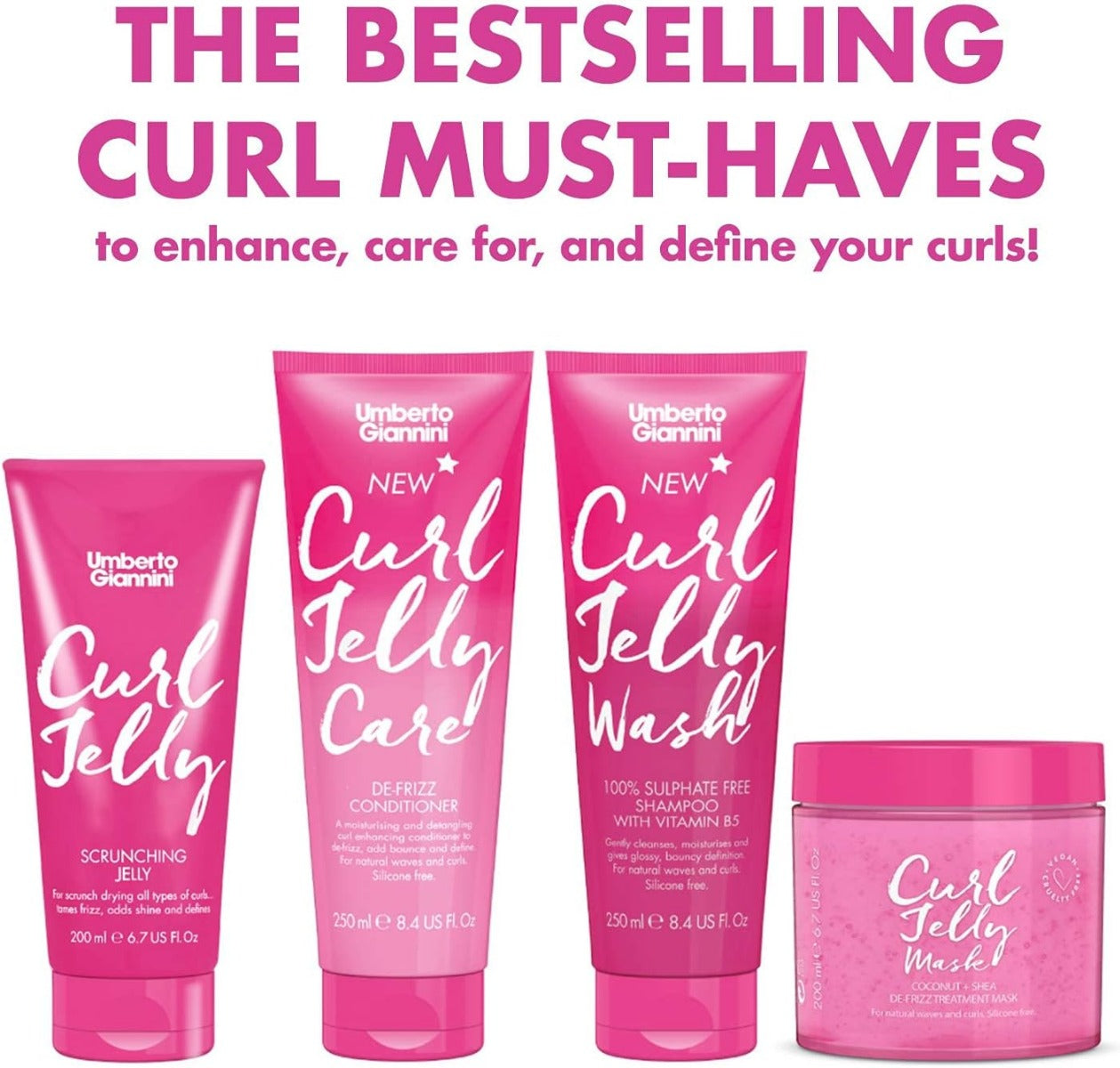 Umberto Giannini Curl Jelly Care Conditioner 250ml