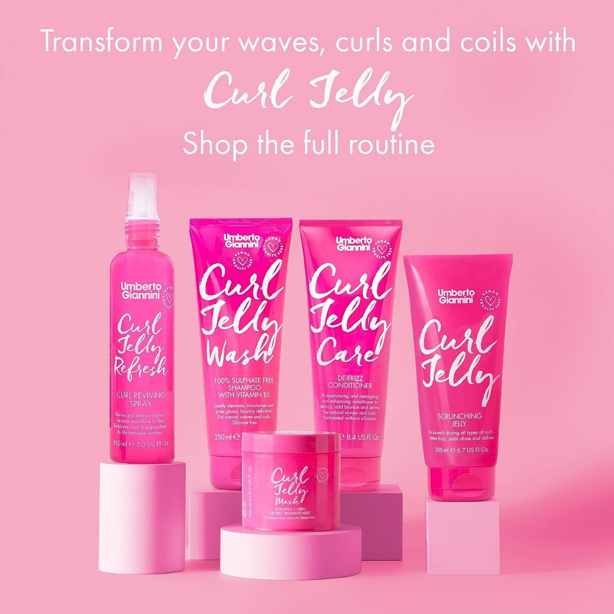 Umberto Giannini Curl Jelly Scrunching Jelly 200ml