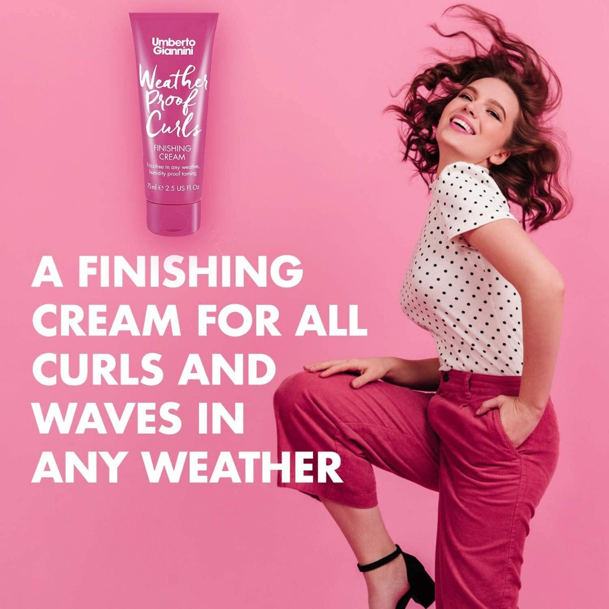 Umberto Giannini Weatherproof Curls Finishing Cream 75ml