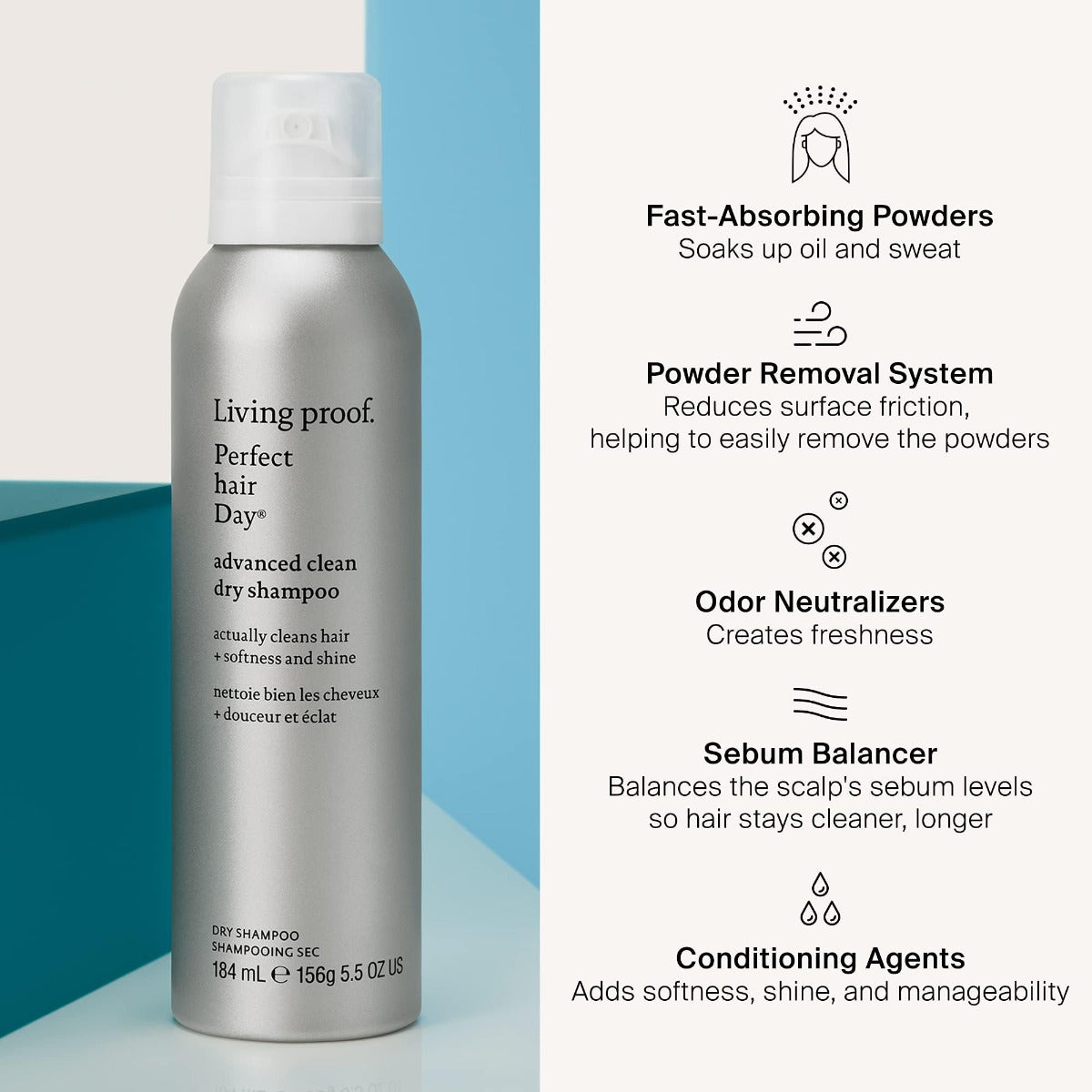Living Proof PhD Advanced Clean Dry Shampoo 184ml