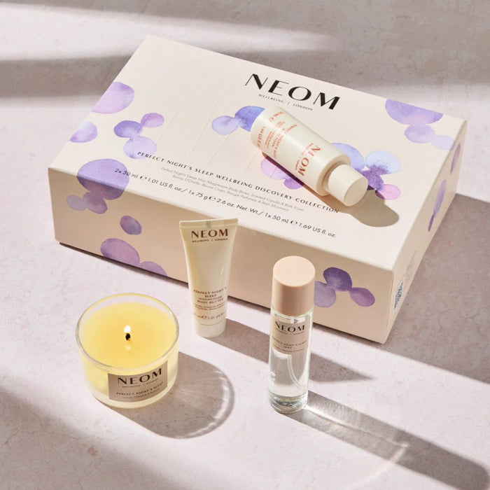 Neom Organics Perfect Night’s Sleep Wellbeing Discovery Collection + Festive Sleeve