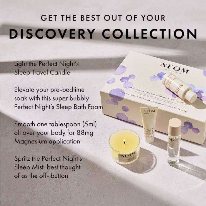 Neom Organics Perfect Night’s Sleep Wellbeing Discovery Collection + Festive Sleeve