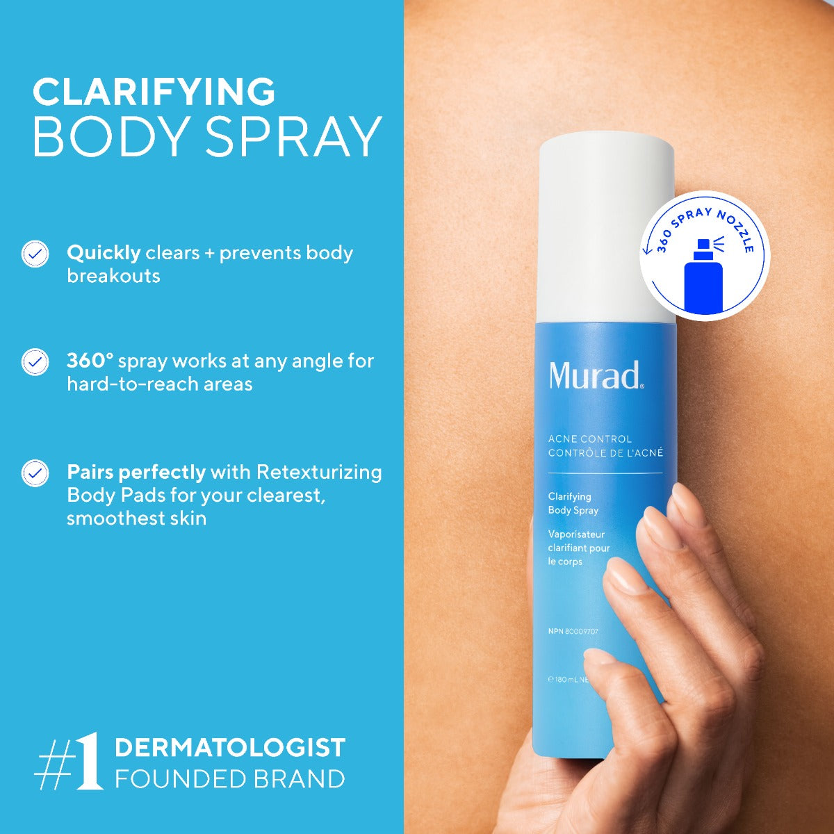 Murad Clarifying Body Spray 130ml