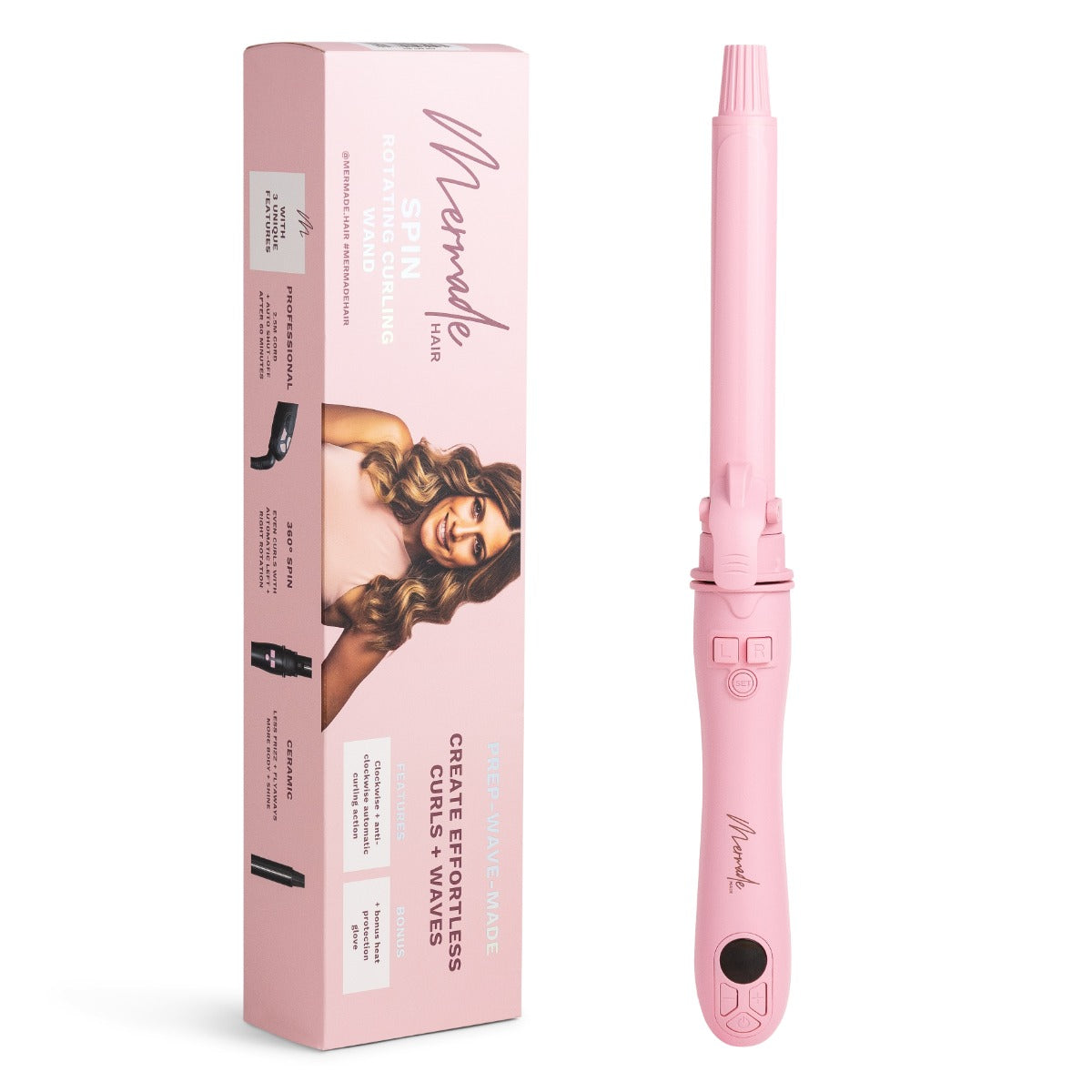 Mermade Hair Spin - Pink