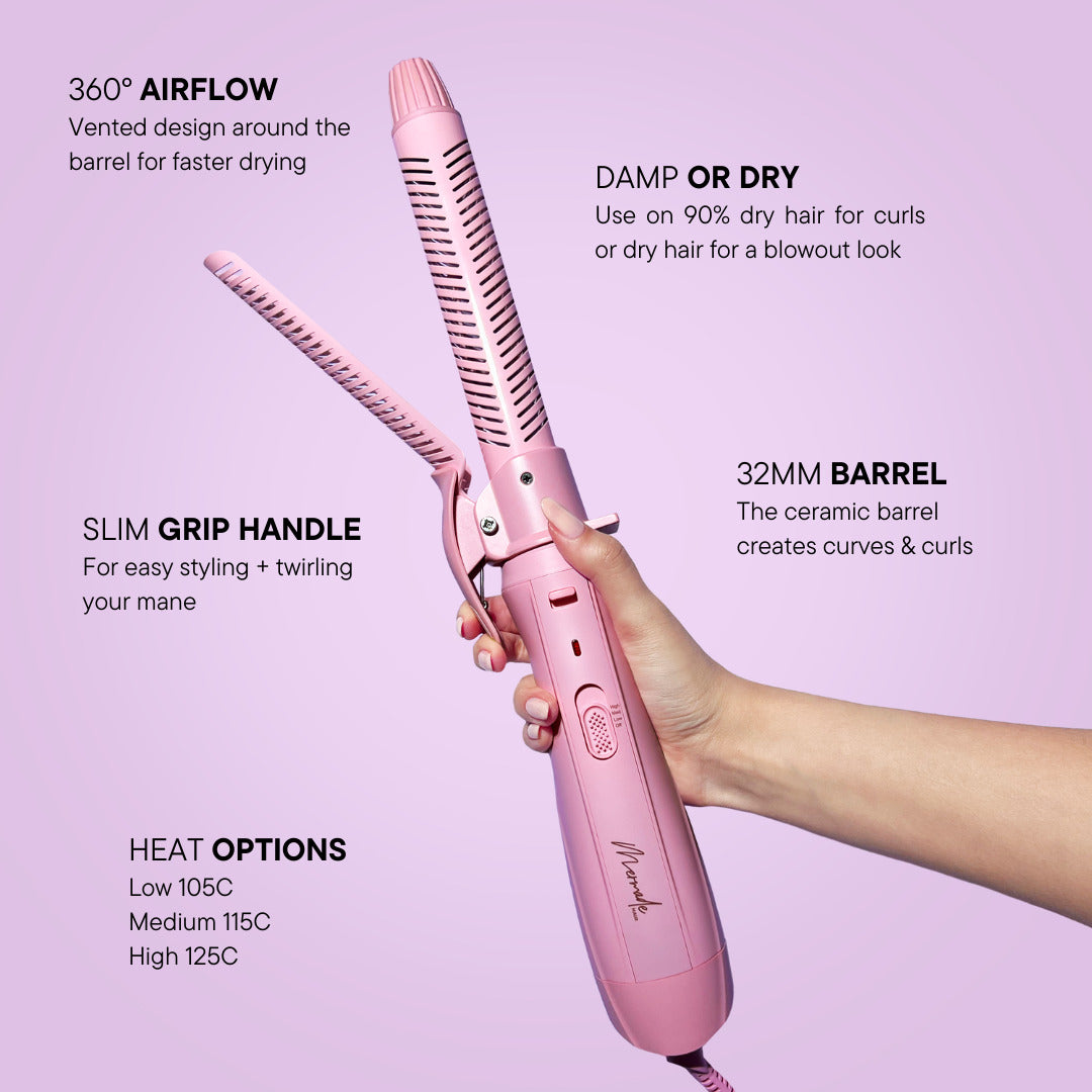 Mermade Hair Aircurl - Pink