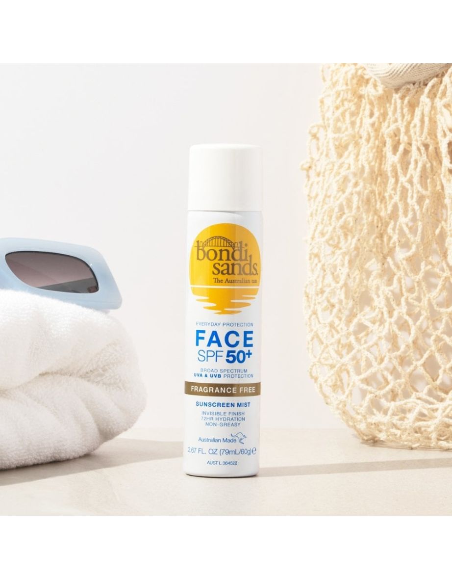 Bondi Sands SPF 50+ Fragrance Free Face Mist